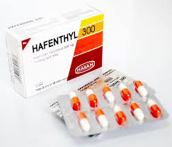 HAFENTHYL 300 mg H/30 viên trị mở máu