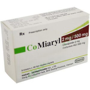 COMIARYL 2mg/500 mg H/30 viên