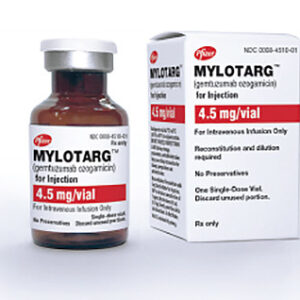 MYLOTARG 5mg H/1 lọ (bột pha cho dung dịch tiêm truyền trị ung thư máu