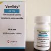 Vemlidy 25mg Tenofovir H/30 viên (điều trị viêm gan B)