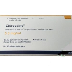 Chirocaine 5 mg/ ml H/10 ống 10 ml