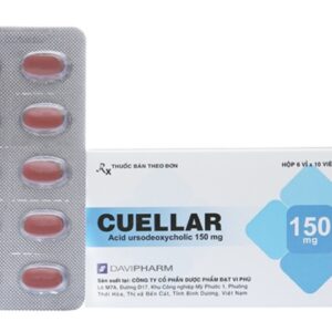 Cuellar 150mg H/60 viên ( thuốc làm tan sỏi mật)
