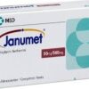 JANUMET 50MG/500MG H/28 v