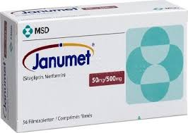 JANUMET 50MG/500MG H/28 v