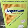 Aspartam 35mg H/50g (50 gói 1g) Đường ăn kiêng
