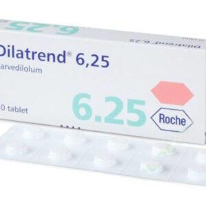 DILATREND TAB 6,25MG