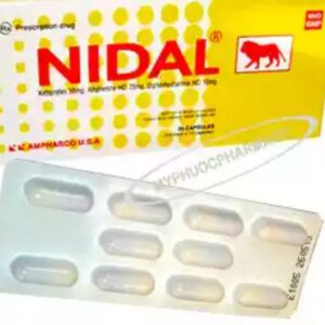 NIDAL giảm đau H/30 viên