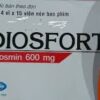 Diosfort 600mg H/60 viên (điều trị bệnh suy tĩnh mạch, bệnh trĩ cấp)