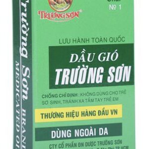 Dầu gió xanh Trường Sơn (12ml) Lốc 12 chai