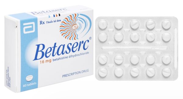 BETASERC 16 MG H/60 viên