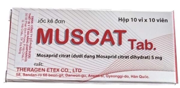 Muscat 5 mg H/100 viên (bệnh viêm đại tràng mạn tính)
