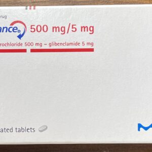 GLUCOVANCE 500MG/5MG H/30 v