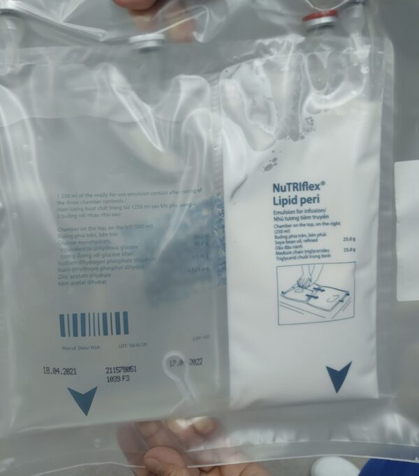 Nutriflex Lipid Peri 1250ml H/5 túi