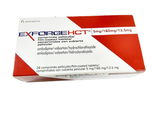 EXFORGE HCT 5MG/160MG/12.5MG  H/28 viên