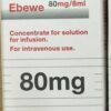 DOCETAXEL EBEWE 80MG/8ML H/1 lọ