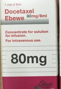 DOCETAXEL EBEWE 80MG/8ML H/1 lọ