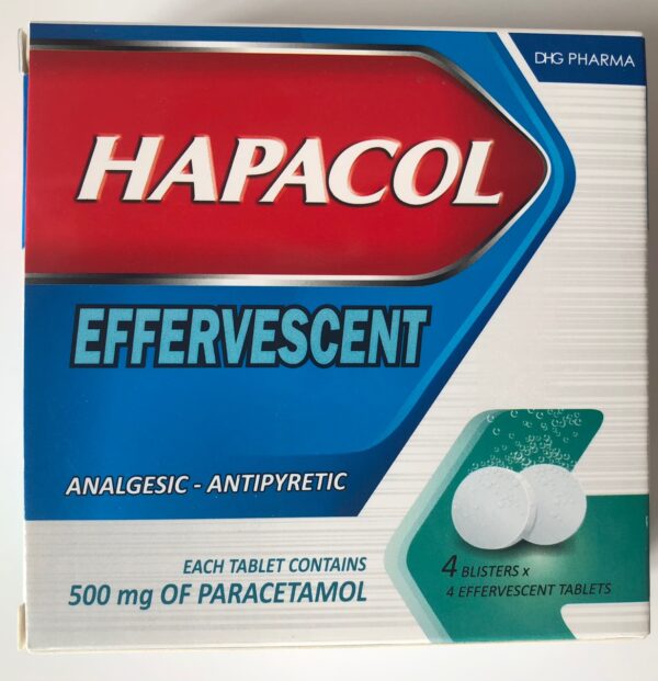 HAPACOL sủi 500 mg H/16 viên