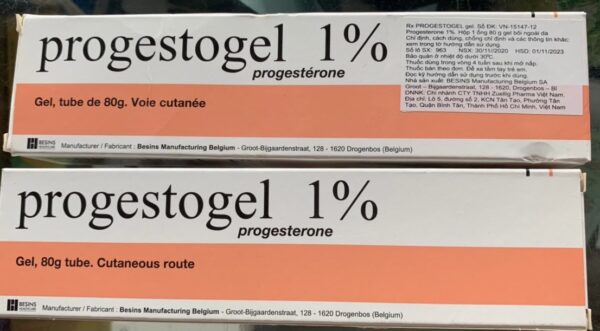 Progestogel 1% 80g H/1 gel thoa vú