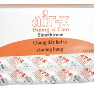 Air X Cam (Thuốc Trị Đầy Hơi, Khó Tiêu) H/100 Viên