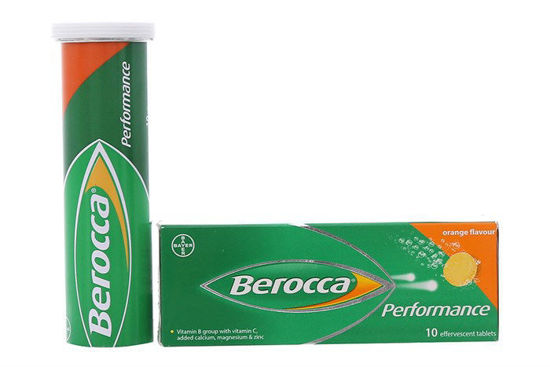 VIÊN SỦI NÉN BEROCCA PERFORMANCE ORANGE H/10 v