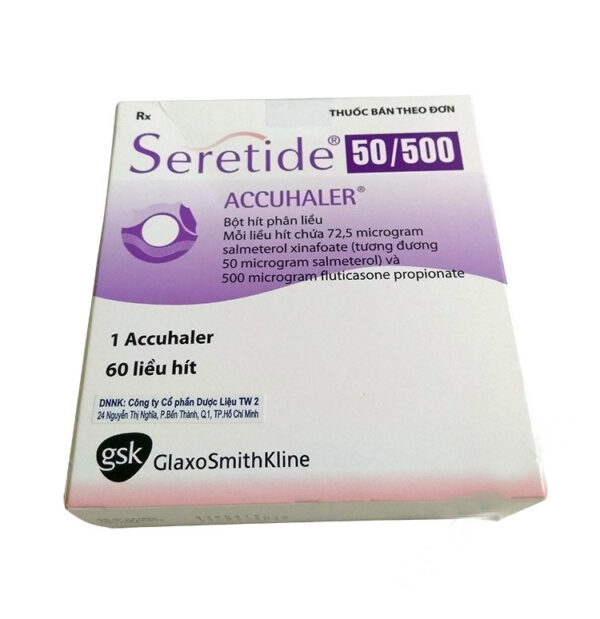 SERETIDE 50/500MCG H/60 liều hít