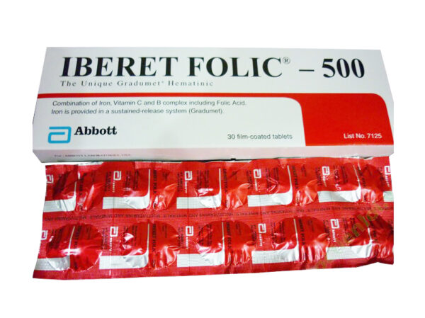 IBERET FOLIC 500