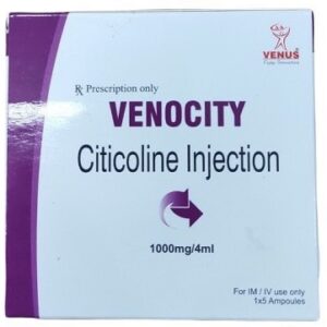 Venocity 1000Mg/4ml ( Citicoline 1g) H/5 ống IM/IV