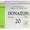 Donaton 20mg H/4 viên Đông Nam (rối loạn cương dương)