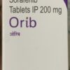 Sorafenib Orib 200mg H/120 viên