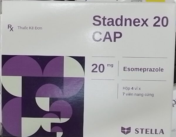 STADNEX 20 (ESOMEPRAZOL 20 MG STELLA) H/28  viên