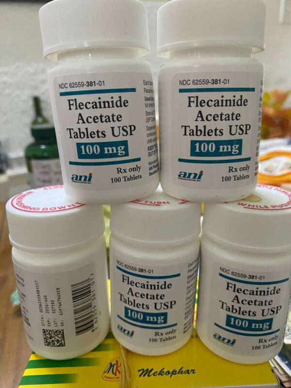 Flecainide Acetat USP 100 mg C/100 viên