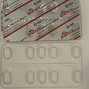 INEGY 10 mg/20 mg H/30 viên (trị rối loạn lipid máu)