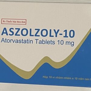 ASZOLZOLY-10 MG H/30 VIÊN ( GIẢM CHOLESTEROL TOÀN PHẦN)