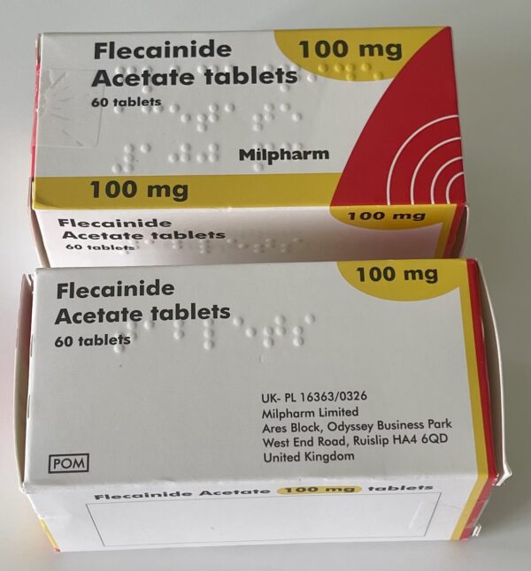 Flecainide 100mg Milpharm H/60 viên CHỐNG LOẠN NHỊP