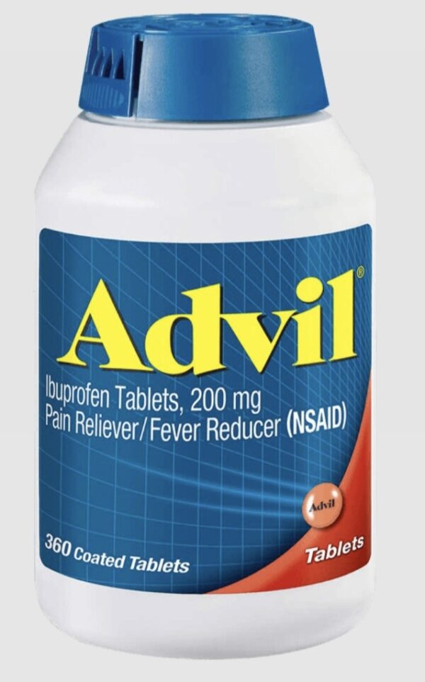 ADVIL 200MG H/360VIÊN  (THUỐC GIẢM ĐAU VÀ NHỨC ĐẦU
