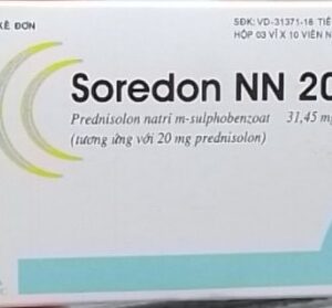 Soredon NN 20 mg H/30 viên (hỗ trợ chống viêm và ức chế miễn dịch )