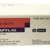 Clozapyl 25mg (Clozapin 25) H/100 viên