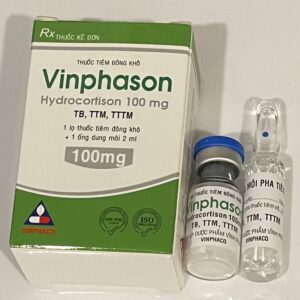 VINPHASON 100 mg (Hydrocortisone 100) H/1 lọ