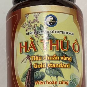 VIÊN HÀ THỦ Ô Lọ/ 300 viên hoàn cứng