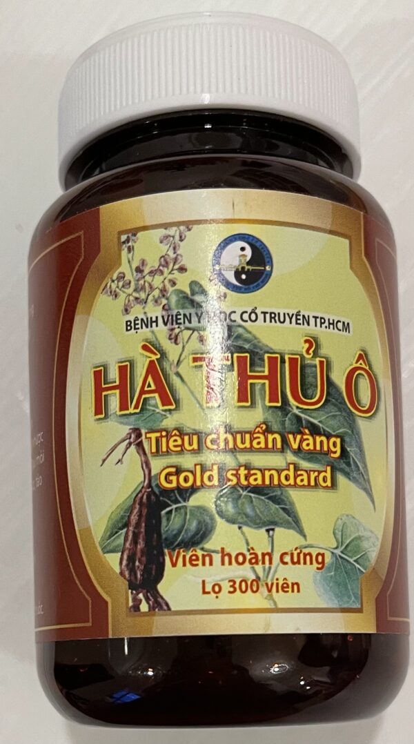 VIÊN HÀ THỦ Ô Lọ/ 300 viên hoàn cứng