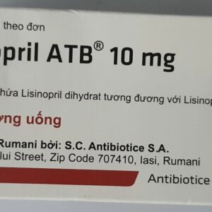 Lisinopril ATB 10mg H/20 viên