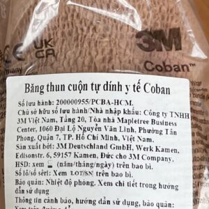 BĂNG THUN TỰ DÍNH 3M 4.5CM X 4.5M H/1 CUỘN