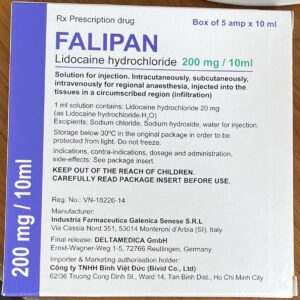 Falipan 200mg/10ml H/5 ống 10 ml