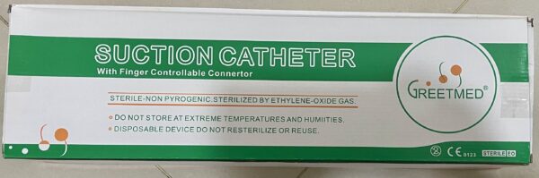 ￼Dây Hút Đàm Nhớt số 16 có khóa H/100 sợi ( SUCTION CATHETER)