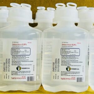 NACL 0.9% 100ML SODIUM CHLORIDE 0,9% HY LẠP THÙNG 10 CHAI DUNG DỊCH TIÊM TRUYỀN