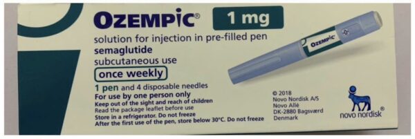 OZEMPIC 1MG HỘP 1 BÚT TIÊM CHỨA SẴN THUỐC X 3ML