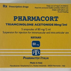 PHARMACORT 80 mg/2 ml