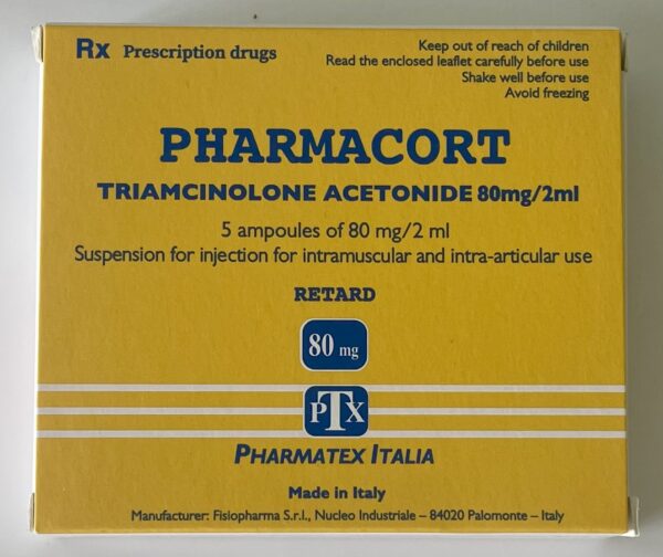 PHARMACORT 80 mg/2 ml