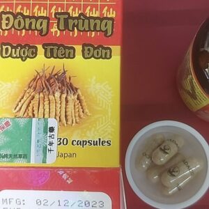 Đông trùng Dược Tiên Đơn H/30 viên ( tem xanh lá) (hỗ trợ viêm đau khớp, thần kinh tọa, thoái hóa khớp)