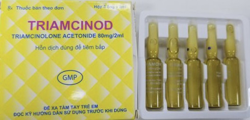 Triamcinod 80 mg/2 ml H/5 ống